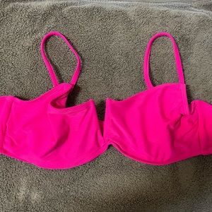 Hot Pink Bathing suite top